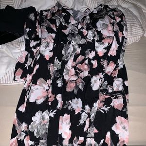 Pink Blush Maternity wrap dress